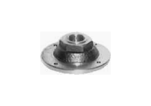 ADAPTADOR POLEA VISCOSA FALCON (FUNDICION GRIS)